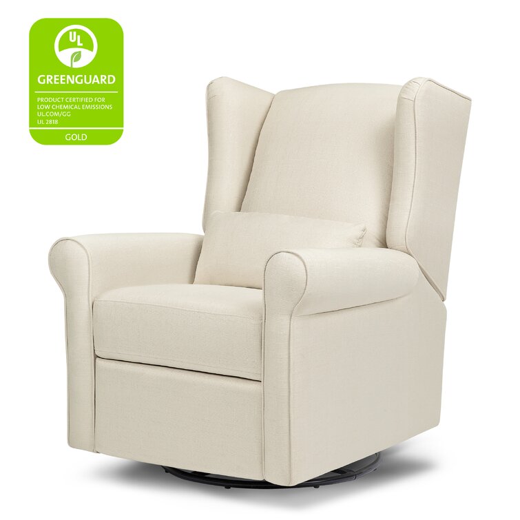 NOORA Lambskin Leather White Recliner Headrest Cover Furniture