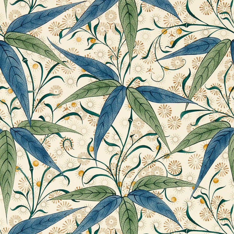 3' L x 2' W Wallpaper Roll, Thyme/Artichoke