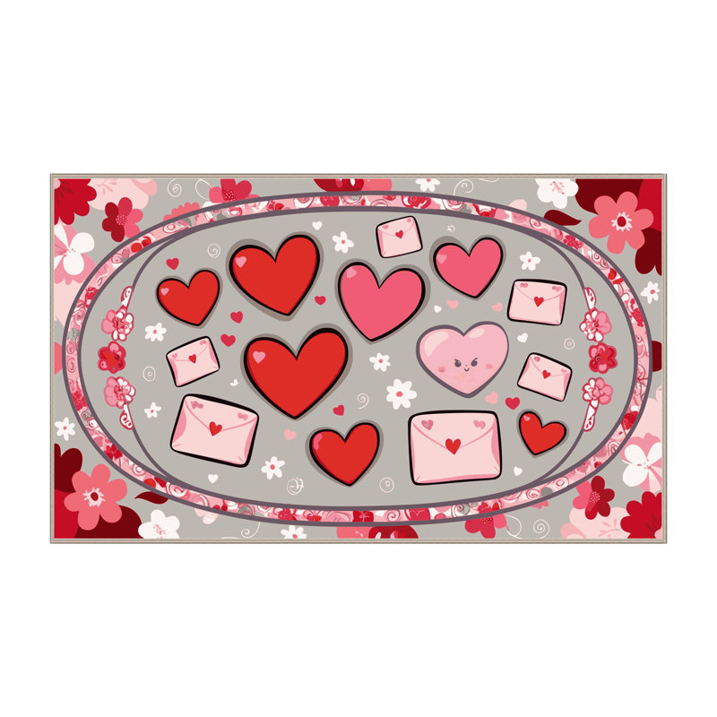 Tapis de Noël East Urban Home, Rectangulaire 8 pi x 12 pi