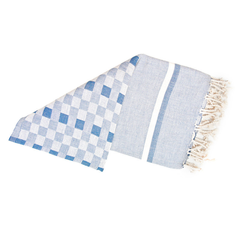 Cotton Lightweight Bath Towel, Blue