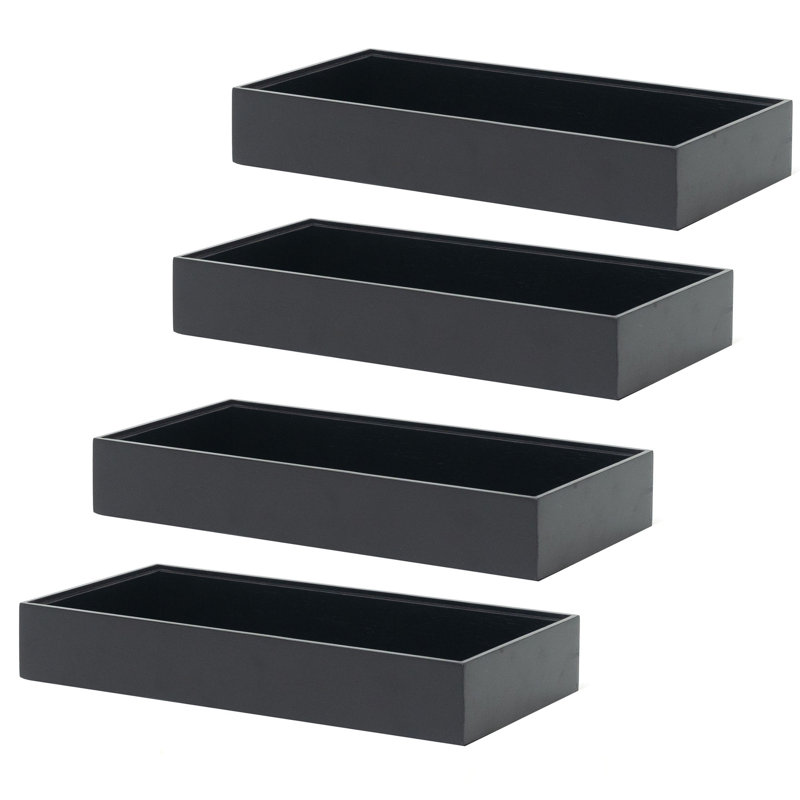 Rangement à tiroirs polyvalent H 2 po x l 12 po x P 6 po Johnothan, 2" H x 12" W x 6" D