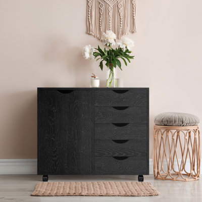 Commode décorative 5 tiroirs Garysburg
