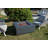 Brooklyn 40" W x 17" H Square Concrete Outdoor Fire Pit Table with Lava Rocks & Cover-1014739562-1014739563