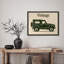 Vintage SUV Framed Wall Art Prints - Classic off-road vehicle for office-125211762-125211767