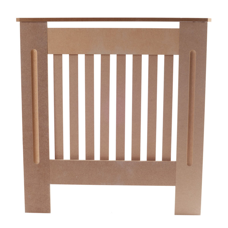 Shirlee Medium Radiator Cover, 82cm H x 78cm W x 19cm D, Brown