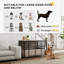 Cage pour chien avec portes doubles