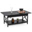 Table basse avec rangement en acier Poulson-88508707