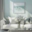 «Gentle Aqua Ocean II», reproduction sur toile dans un cadre-1349707891-1349707852
