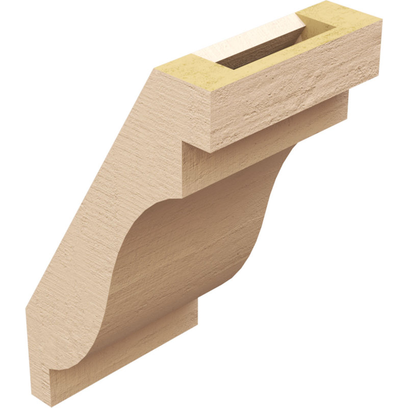 Attelle de genou Copenhagen Cedar TimberThane, H 10 po x l 5 po x P 6 po
