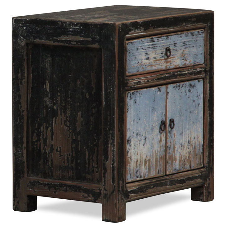 Bangkok 50cm W Solid Wood Bedside Table