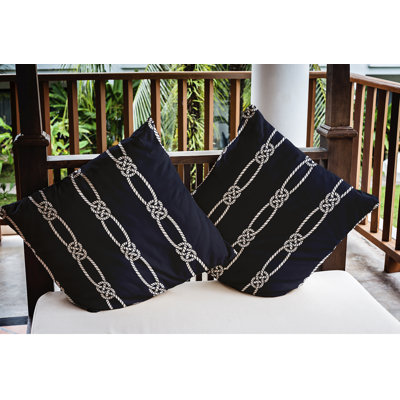 Housse de coussin carrée extérieure/insert