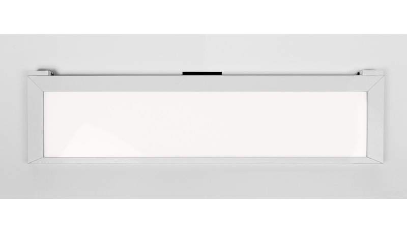 LED Under Cabinet Bar Light, 4.56" H x 30.25" W x 0.5" D, White