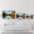 Elegant Tempered Glass Wall Art Painting, 13.8 x 21.7 inches | 100% Tempered Glass, Thickness: 0.16 inches | UV Printed for Vibrant Colors | Perfect for Home Decor, Living Room, & Office Spaces