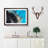 Bleed into Colour in Abstract - Picture Frame Painting Print-55687062-55687063