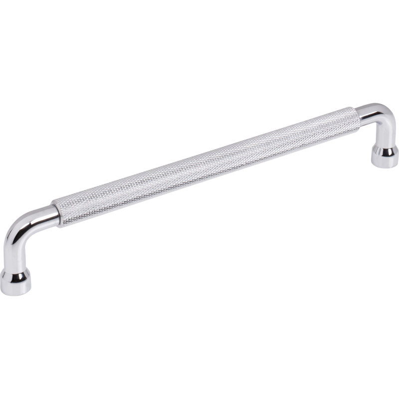 Garrison Bar Pull, Polished Chrome, 7 9/16" Center To Center