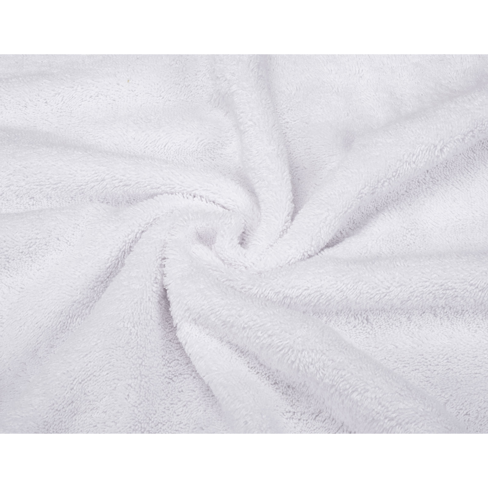 100% Cotton Premium Turkish Bath Towel Set, 6 Piece Super Soft and Absorbent Darcelle Collection, Bright White