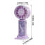 Petit ventilateur portatif rechargeable USB à grande vitesse de Kondieu pour étudiants en été-129710044