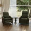 Fauteuil inclinable traditionnel en bois massif Edwin-1152804928
