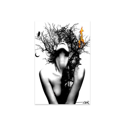 Wisdom And Fire Print On Acrylic Glass