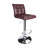 Ludly 32.5" Adjustable Spin Bar Stool-877580774