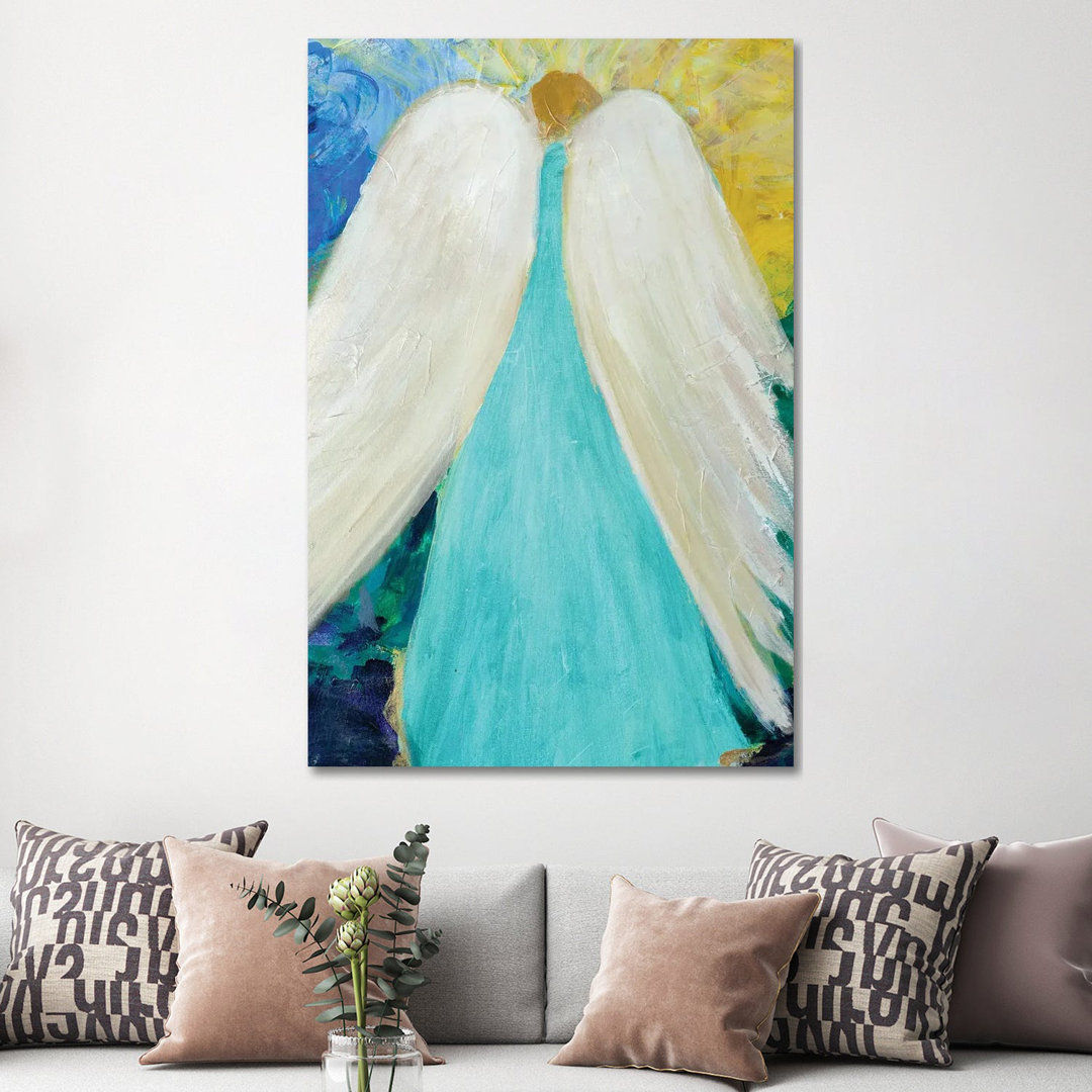Dreams and Angel Wings by Robin Maria - Painting on Canvas