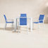 Farrah 4 - Person Patio Dining Set with Extendable Rectangular Table