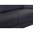 Navy Sofa with Adjustable Headrest in Genuine Leather-199537596