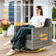 Ensemble de conversation pour patio en osier / rotin 7 personnes avec coussins Harbin-700970759
