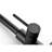 Matte Black Stainless Steel Kitchen Faucet With Pull Down , 360 Rotating Nozzle, Two Water Output Settings, Simple Temperature & Flow Control Pull-Down Spray Head, Black, Rotatable Options, Convenient-279676267