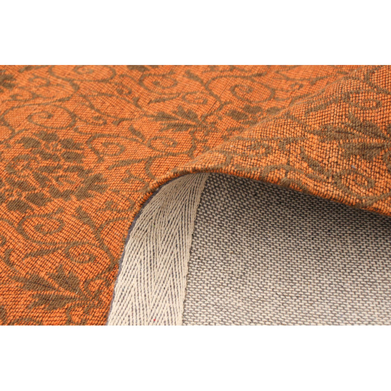 Struble Chenille Damask Indoor Rug, Rectangle 4'7" x 6'6"