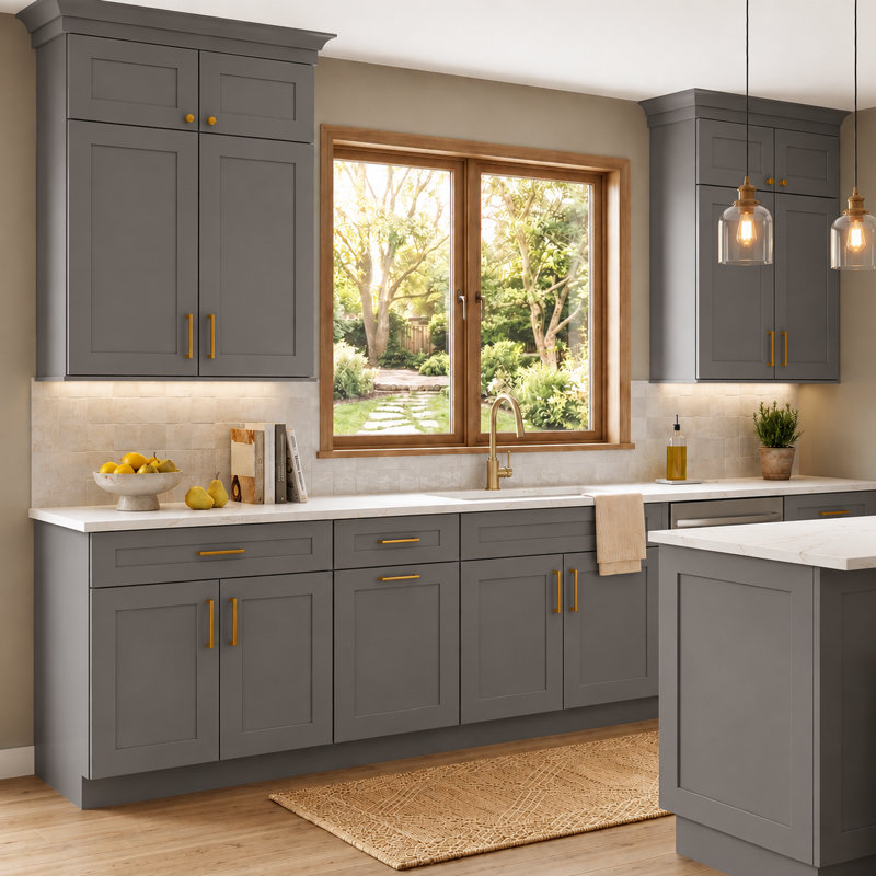 Dwelling Essentials Whitlam Door Sample, Carbon