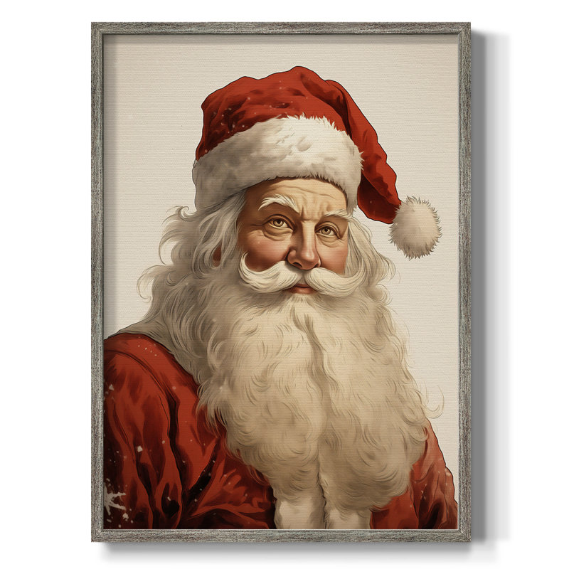 «Christmas Holiday Art» CDXCIX, reproduction d'art encadrée - bois massif, H 30 po x l 24 po