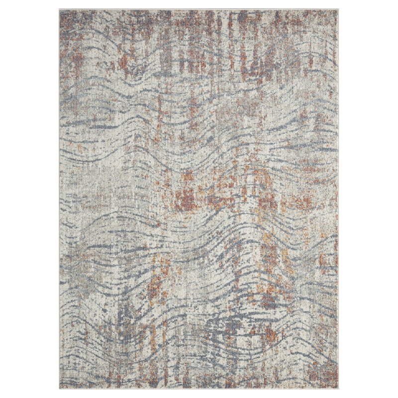 Tapis beige Diwa, Rectangle 6 pi x 9 pi