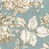 Motif floral bleu / blanc est en rupture de stock