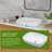 20"L*15"W*5"H White Bathroom Sink Ceramic Rectangular Semi-Recessed Sink