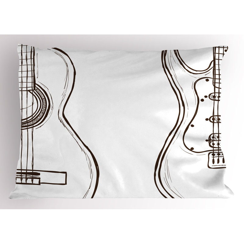 Ensemble de 2 taies décoratives Ambesonne Doodle, H 20 po x l 30 po