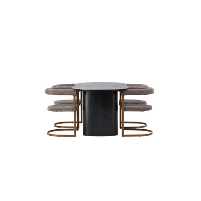 Balkar 4 - Person Dining Set