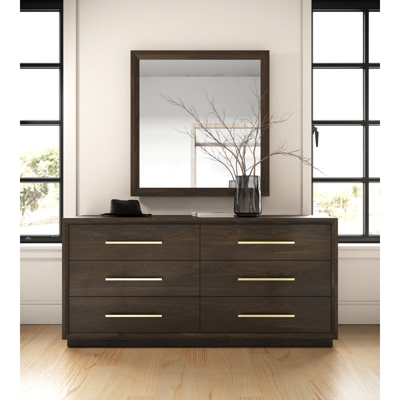 Langley 6 Drawer Modern Dresser - 67.99" Wide