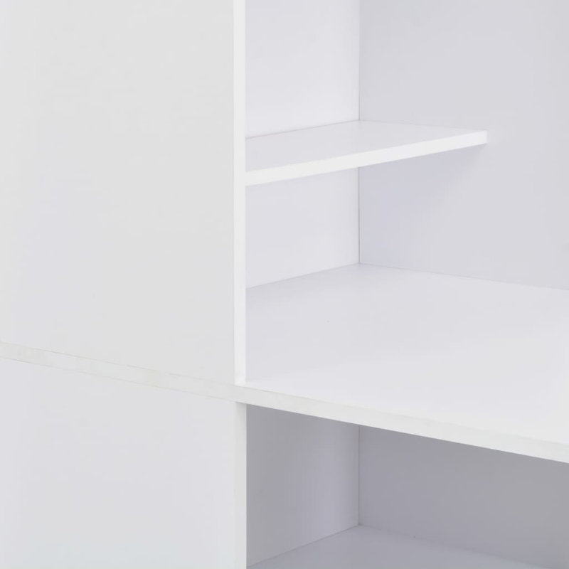 Dourdain Dining Table, White, White