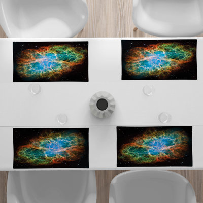 Polyester Abstract Rectangle Placemat