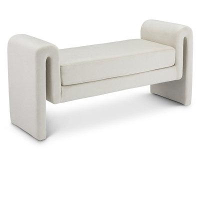 Horstfried Velvet Upholstered Bench