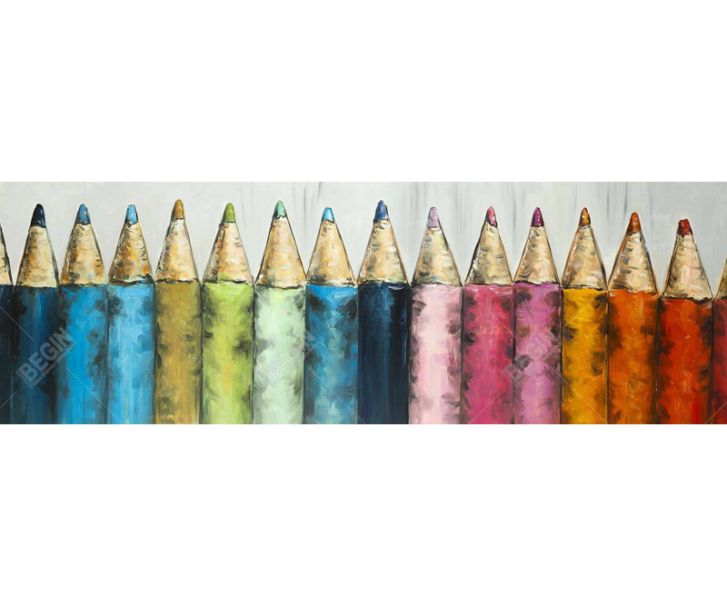 «Crayons à colorier» sur