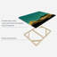 Golden Mountain Range sur toile-1924660378