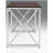 Madison office work area desk MDF/Chrome Brown