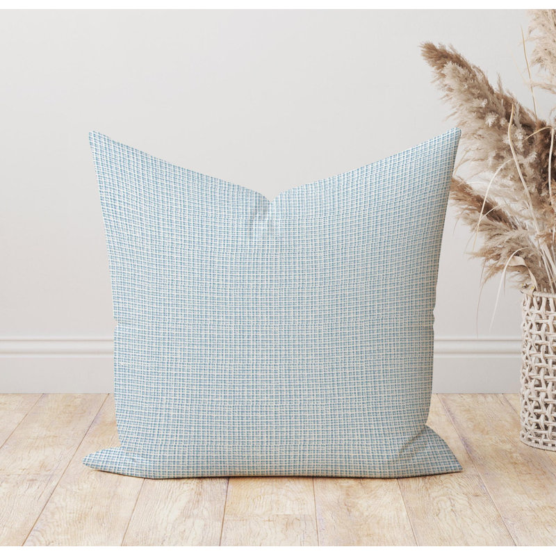 Housse de coussin en coton Mist, Rectangle H 12 po x l 19 po
