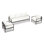 Arden Outdoor 3 - Piece Conversation Set