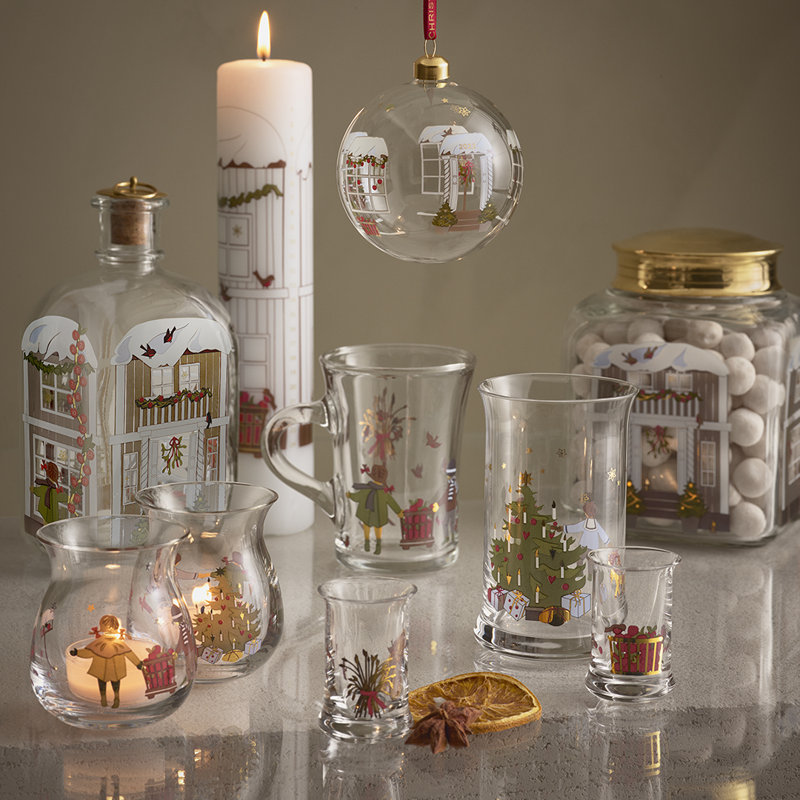 2.9'' Glass Ball Ornament