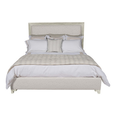 Louise/Lawrence King Upholstered Low Profile Panel Bed