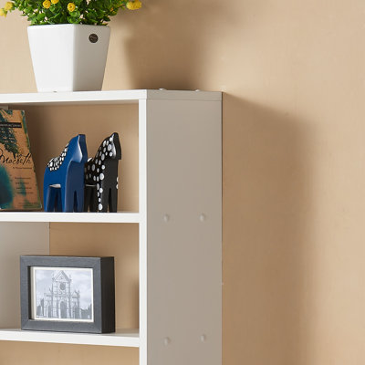 Gipe 7 Piece Cubby Shelf