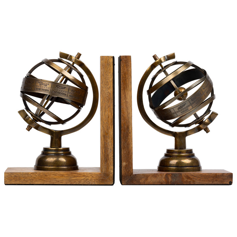 Wood Bookends